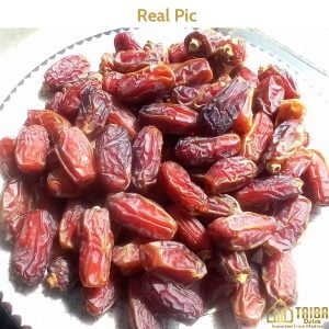 Experience the divine taste of Mabroom Dates, directly from Madina Munawara, in the comfort of your home. These dates boast a rich dark brown to brownish-black hue, promising an indulgence in premium quality. Sink your teeth into the sweet, chewy texture of Mabroom Khajoor, a truly heavenly delight. Discover the spiritual significance as the "Holy Date" in Pakistan. With nationwide delivery including Karachi and Islamabad, relish the convenience of online shopping for Mabroom Dates. Don't miss the chance to grab special offers and the best deals on authentic Mabroom Khajoor. Explore our range for gift packs and bulk purchases, or order these exquisite dates for yourself. Elevate your snacking experience with the caramel-like flavor that sets Mabroom Dates apart. Embrace the top-quality, fresh taste of Mabroom Khajoor from Saudi Arabia. Shop now and let the goodness of Mabroom Dates enrich your moments!